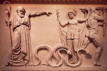 St. Patrick Expelling the Snakes